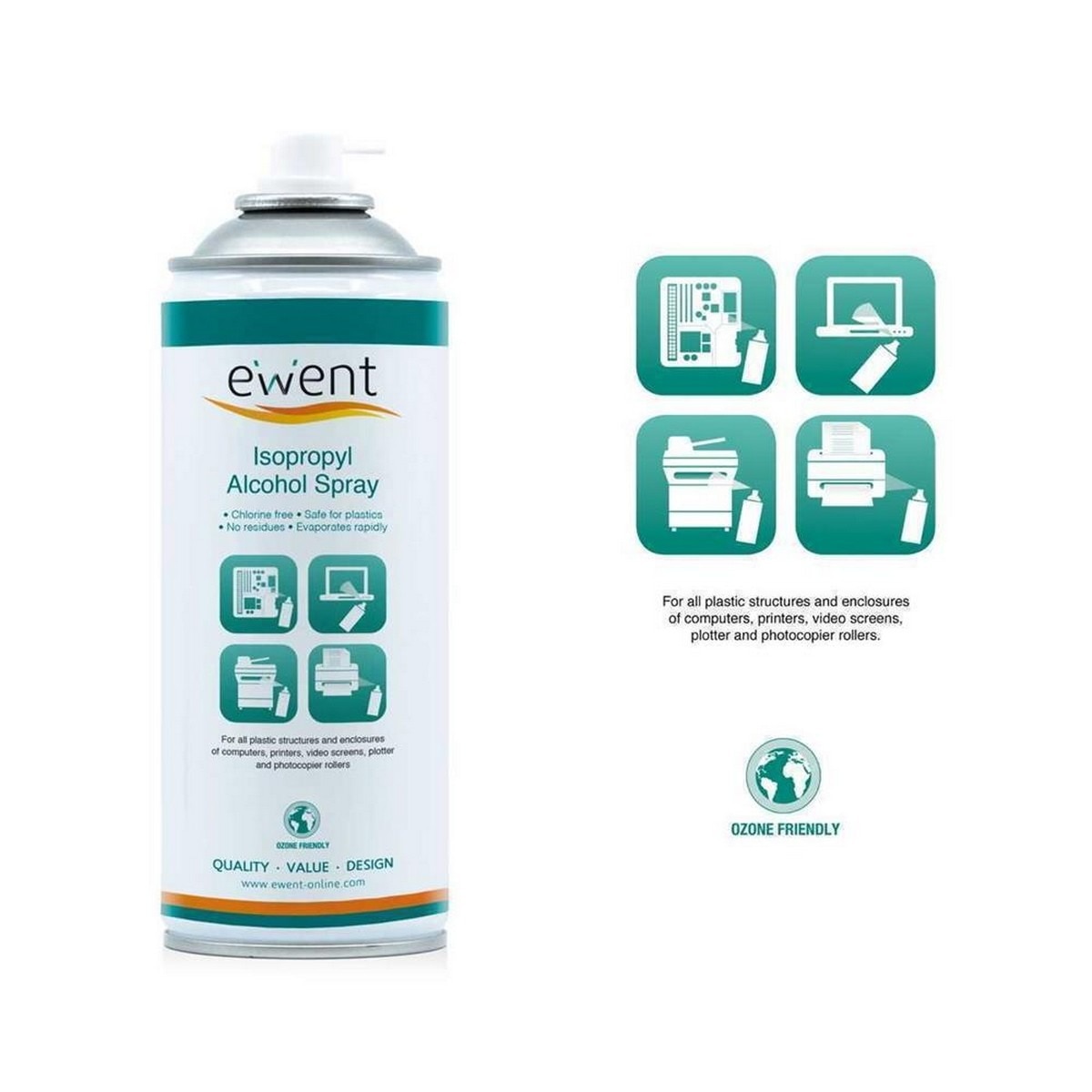 Isopropyl Álcool Spray 400ml 1