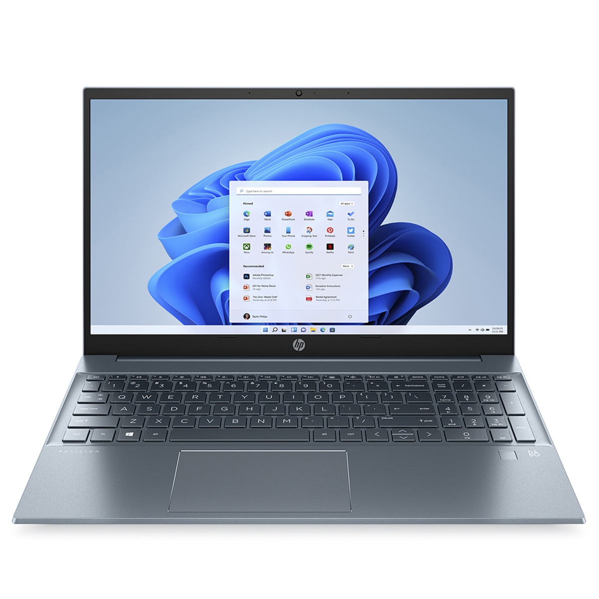 Portátil HP Pavilion 15-eh1002ns, Ryzen 5, 8GB, 512GB SSD, 15,6", W11 (Reacondicionado Grado A) Azul-1
