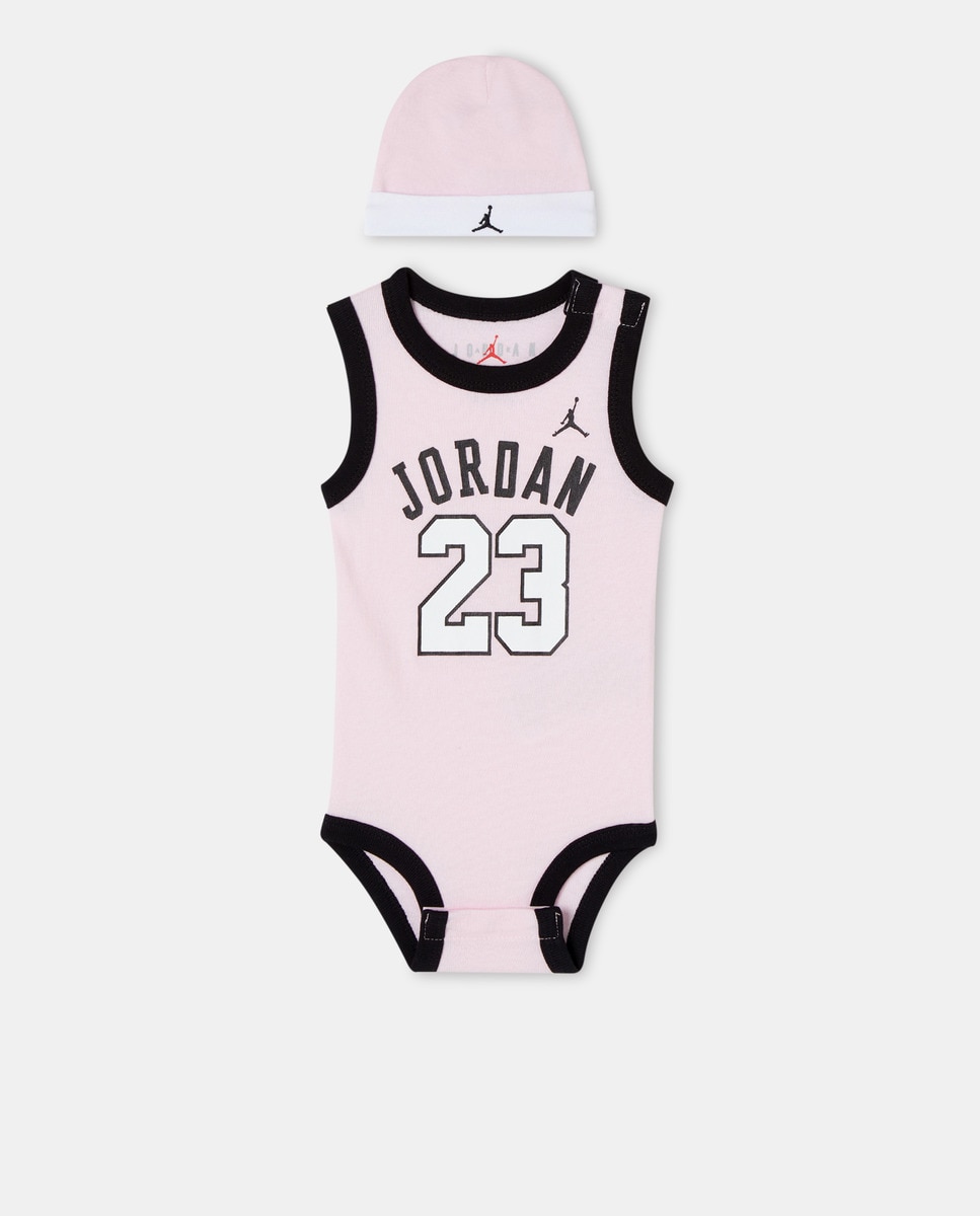 Conjunto de 3 Peças de Bebé - Rosado Rosa-2