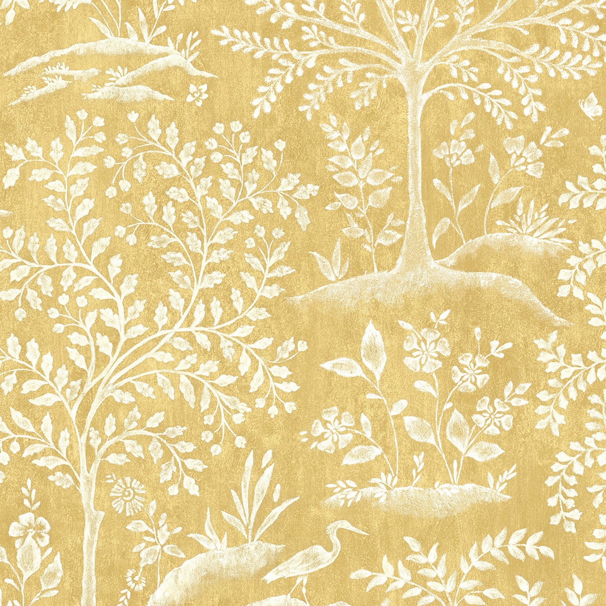 Papel de Parede Foret Ocre-1