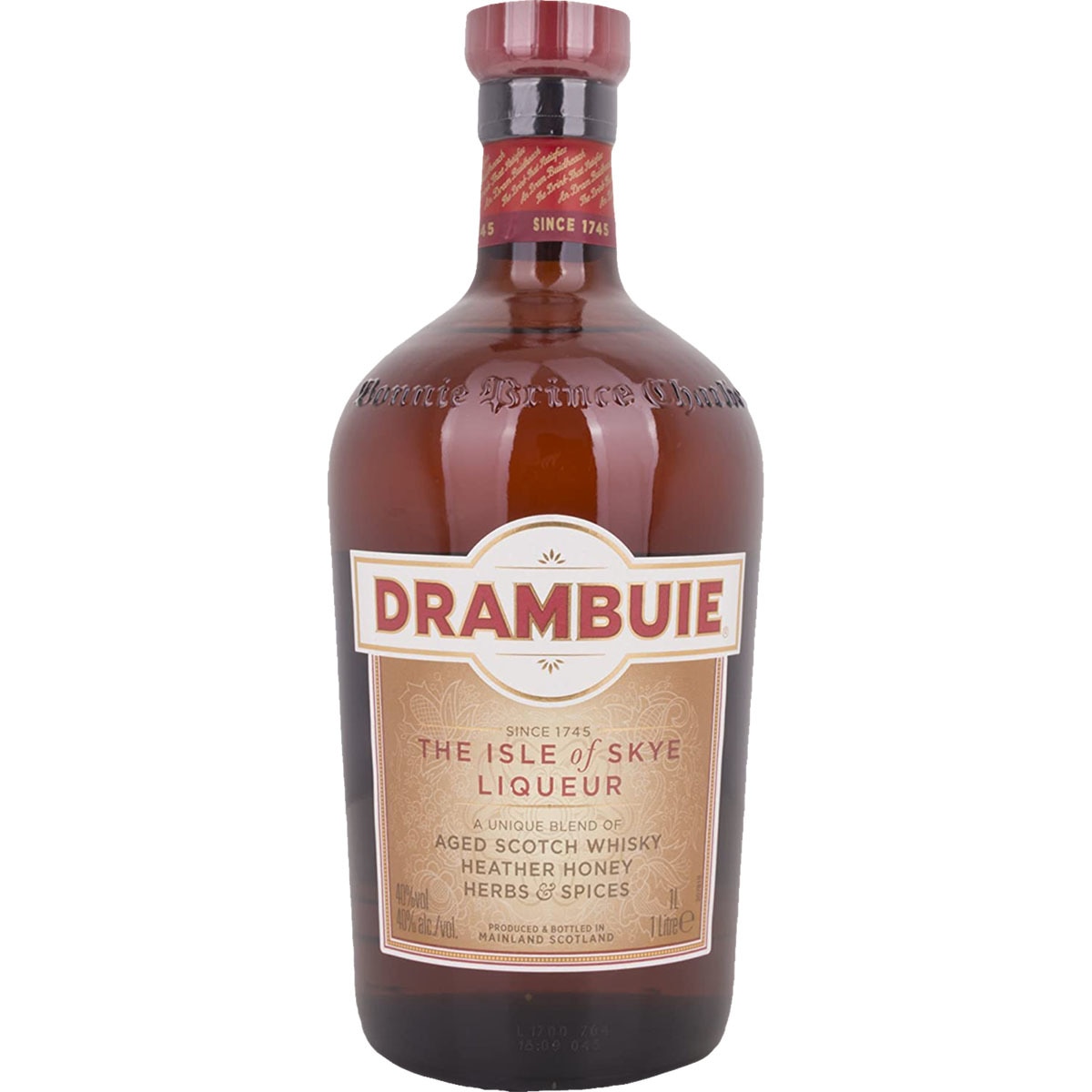 licor de whisky botella 1 l
