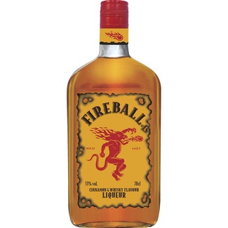 licor de whisky con canela botella 70 cl - Fireball