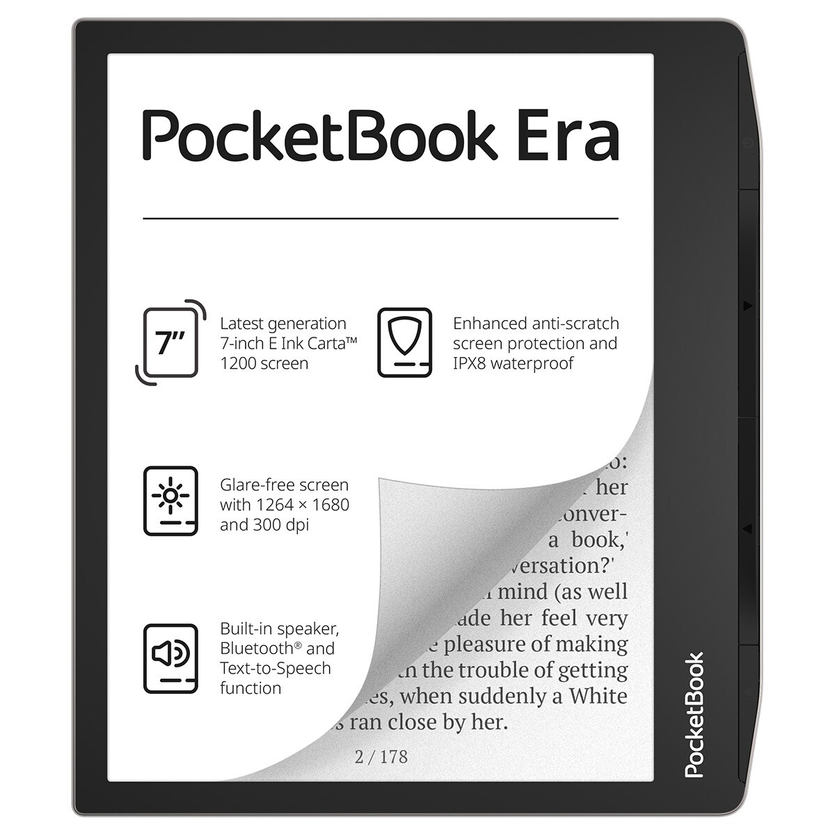 eReader Pocketbook Era 16GB Bluetooth Stardust Silver Plata-1