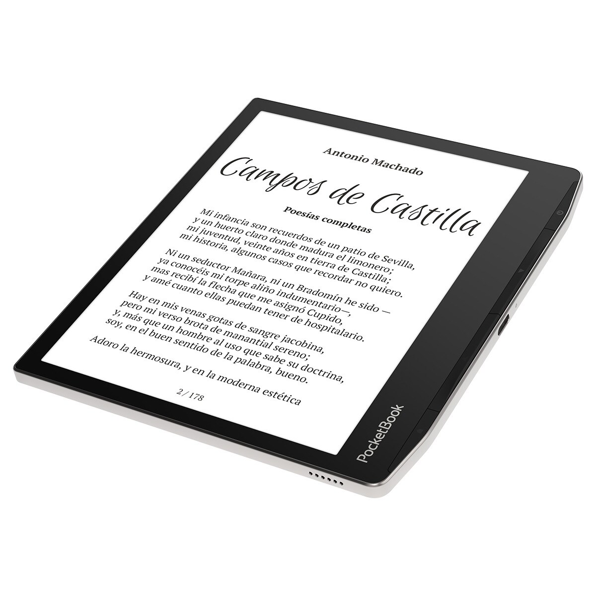 eReader Pocketbook Era 16GB Bluetooth Stardust Silver Plata-3