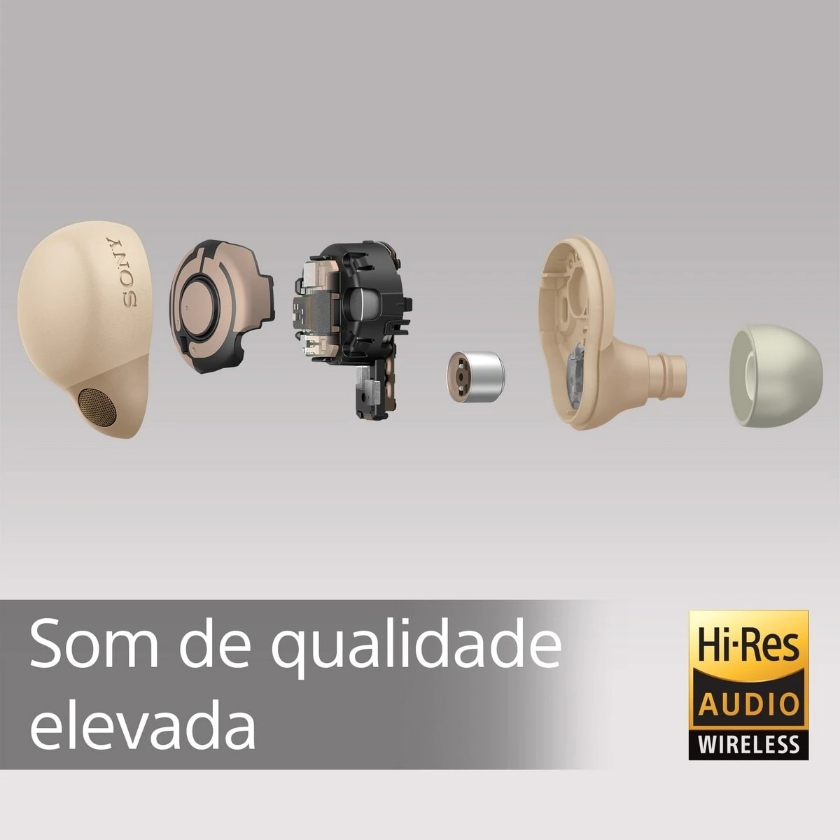 Auriculares True Wireless Sony WF-LS900 LinkBuds S, Noise Cancelling Branco-5