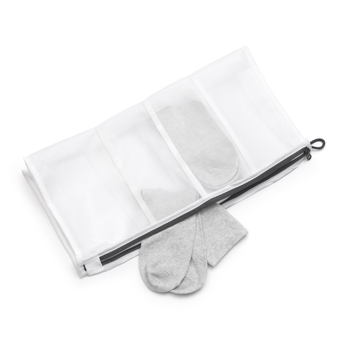 Saco para Lavar Meias Branco-2
