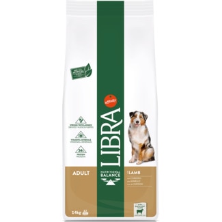Alimento Seco para Cão Adulto sabor Cordeiro embalagem 14 kg - Libra
