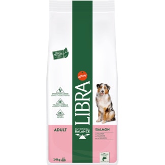 Alimento Seco para Cão Adulto sabor Salmão embalagem 14 kg - Libra