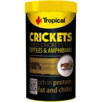 Alimento para Repteis Crickets embalagem 100 ml - Tropical