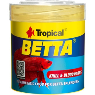 Alimento para Peixe Betta embalagem 50 ml - Tropical