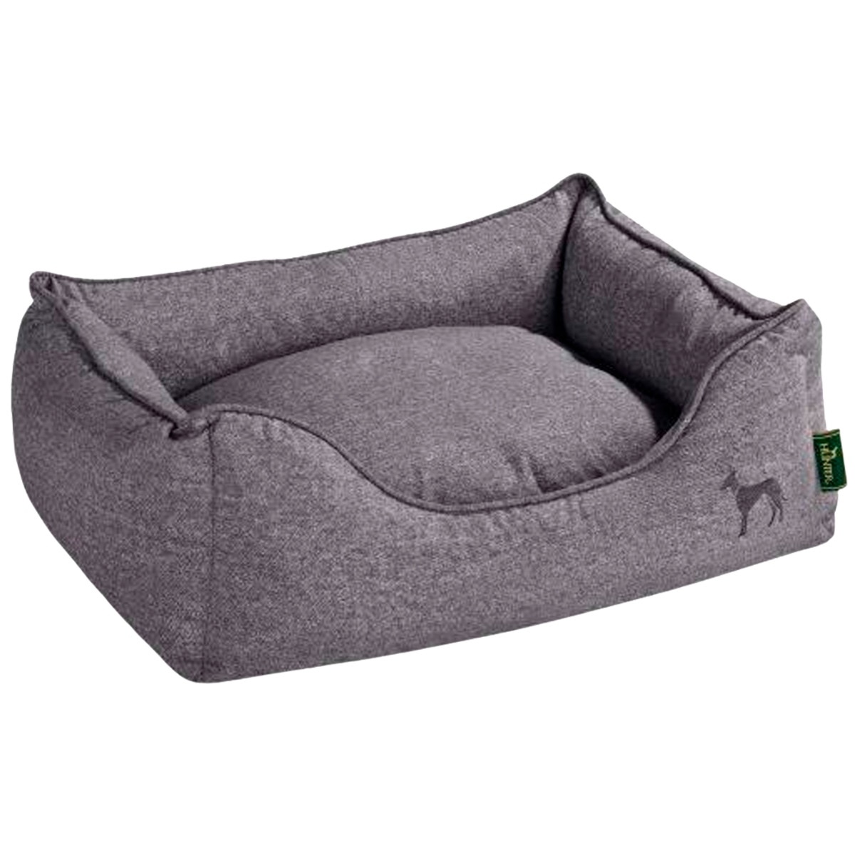 Cama para Cão Sofá Boston Cinza tamanho L embalagem 1 unidade