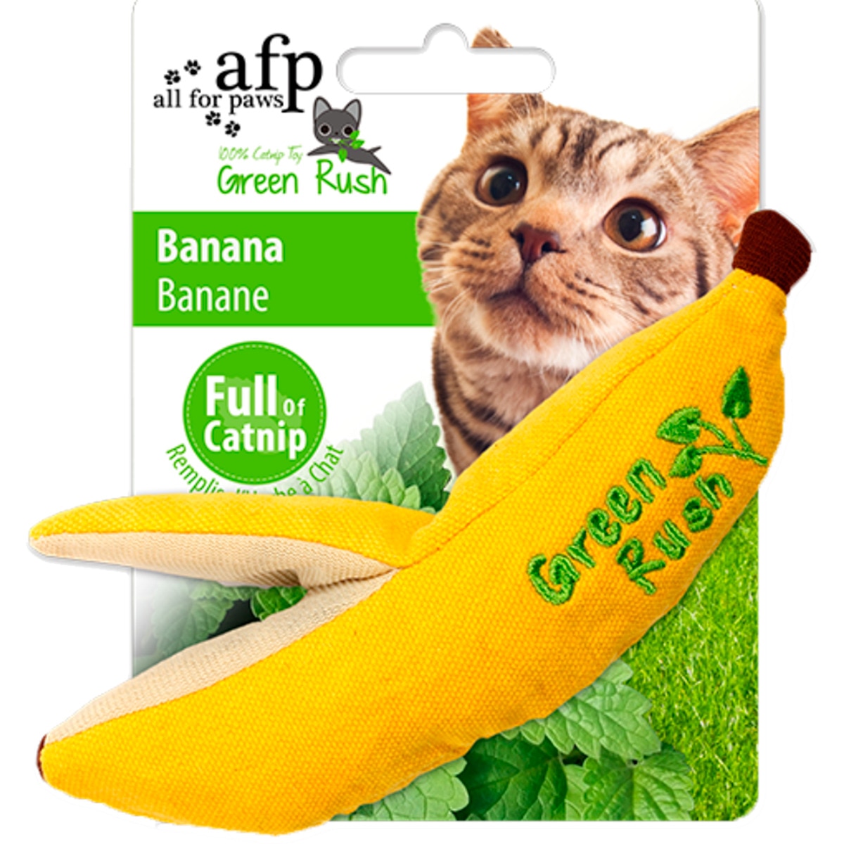 Brinquedo para Gato Banana embalagem 1 unidade