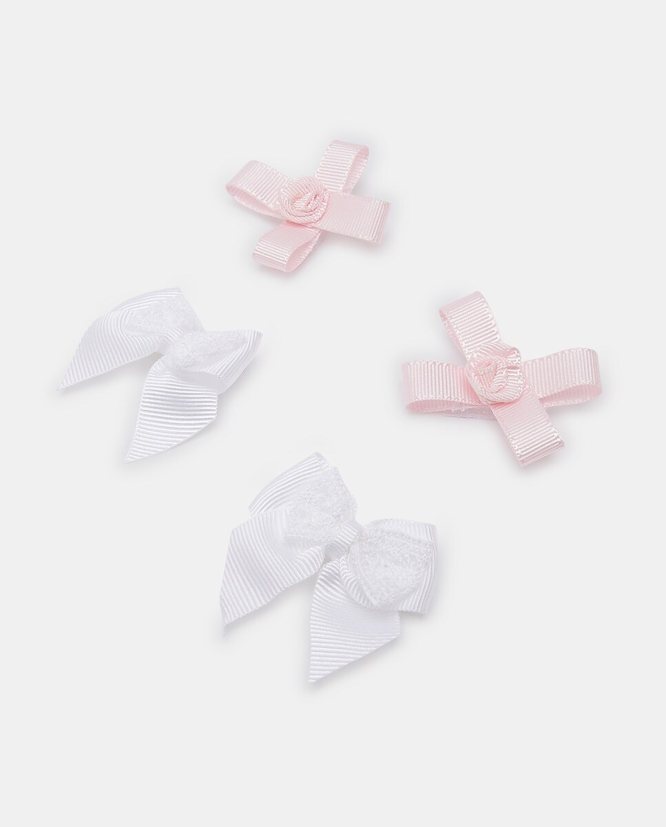 Lot de barboteuses avec n?ud en crochet