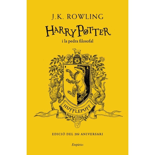 Imagem 0 de Harry Potter i la pedra filosofal (Hufflepuff) TD: Edició del 20è Aniversari (Capa dura)
