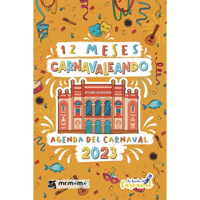 Imagen 0 de 12 meses carnavaleando  (Tapa blanda)