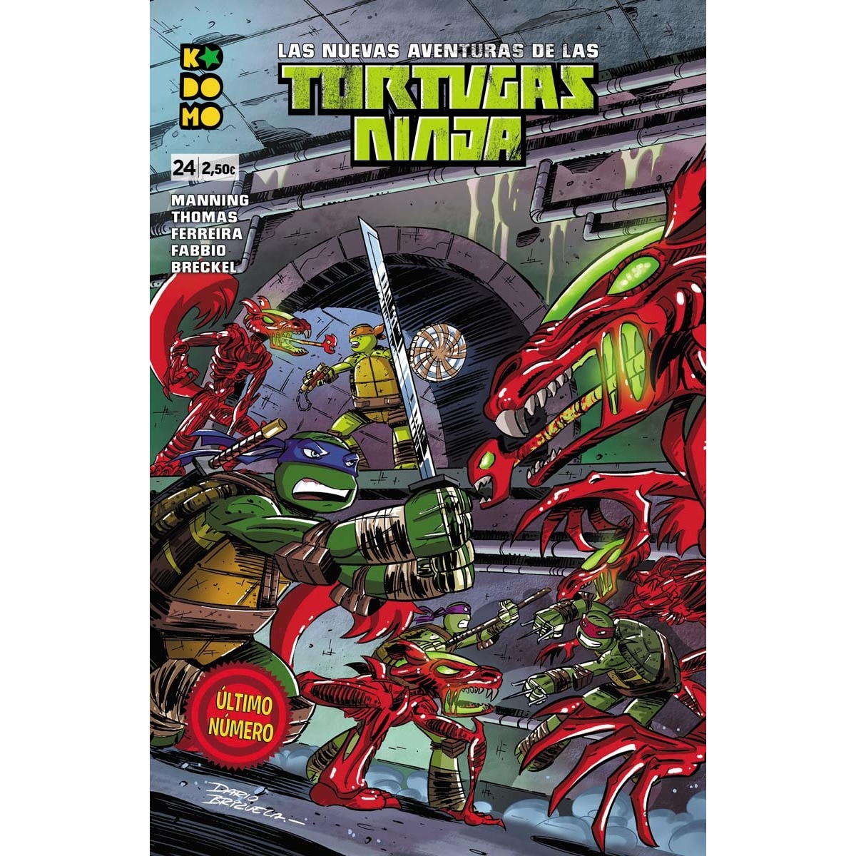 Las nuevas aventuras de las Tortugas Ninja núm. 24 (Capa mole) 1