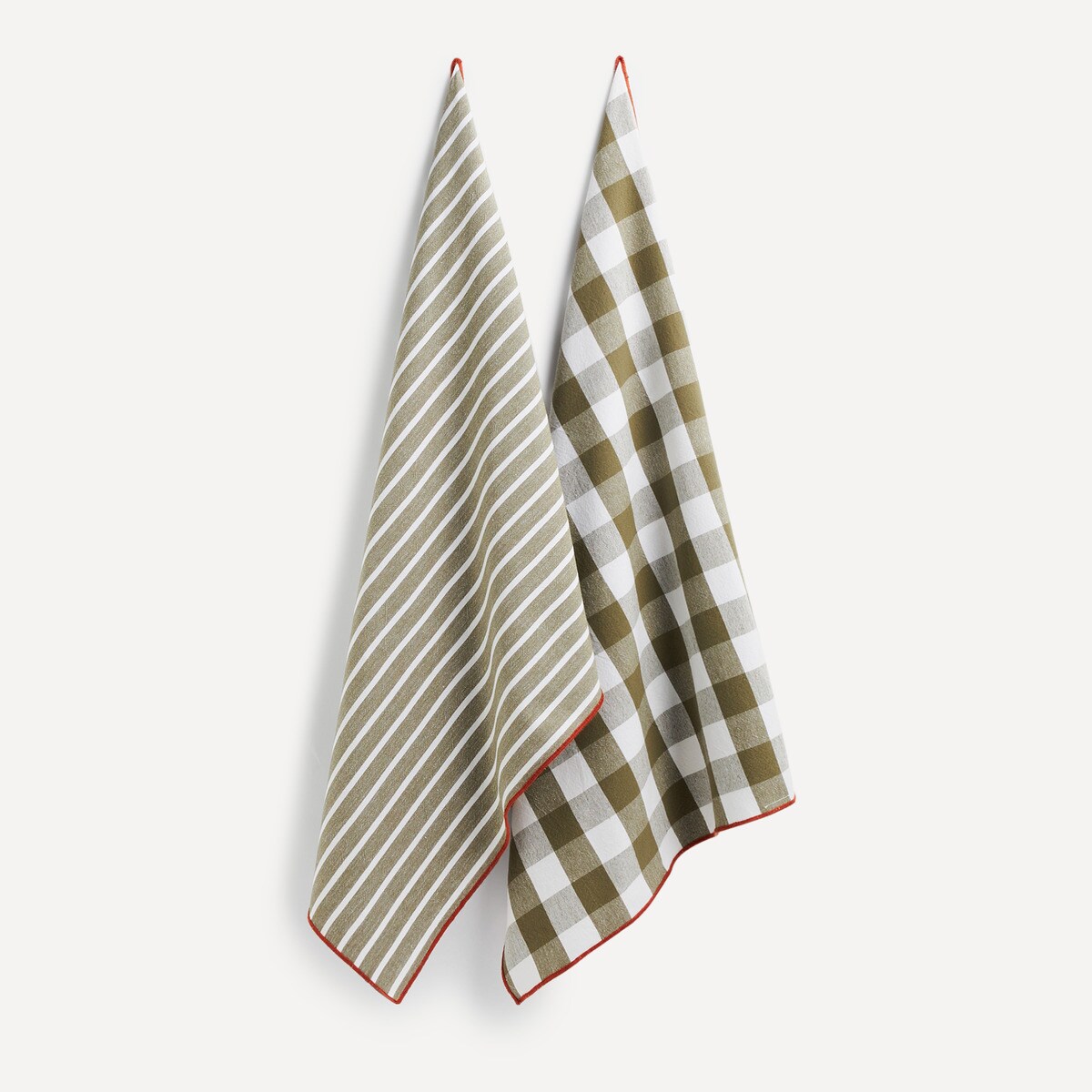 Lot de 2 torchons lavé Ayla