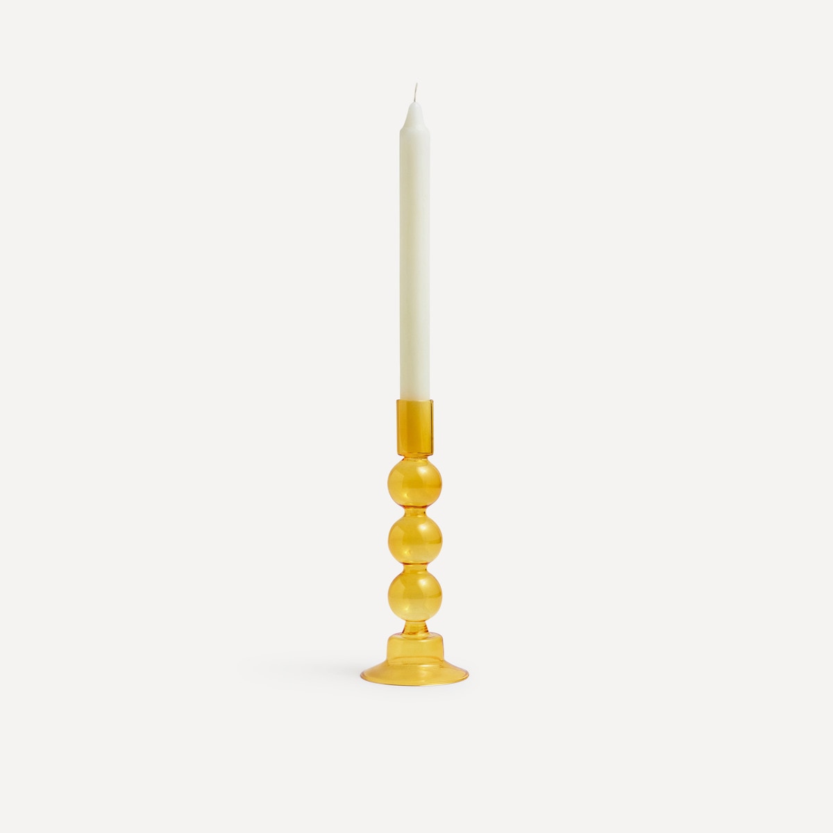 Candelabro Amarillo de borosilicato El Corte Inglés · El Corte Inglés