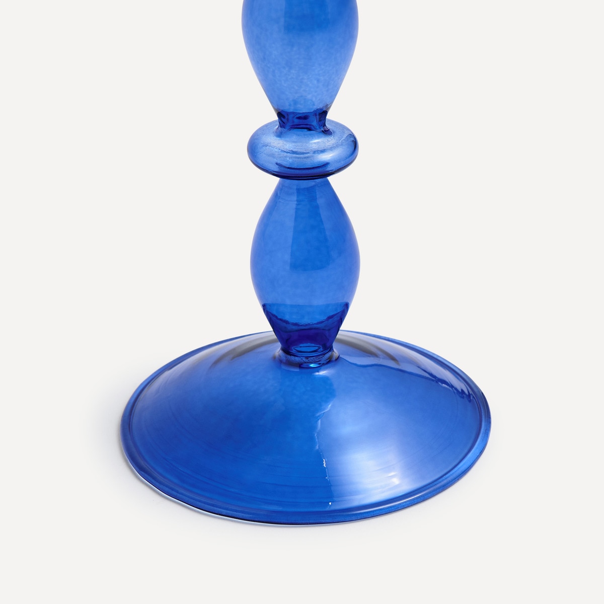 Candelabro de Borossilicato - Azul Azul-4