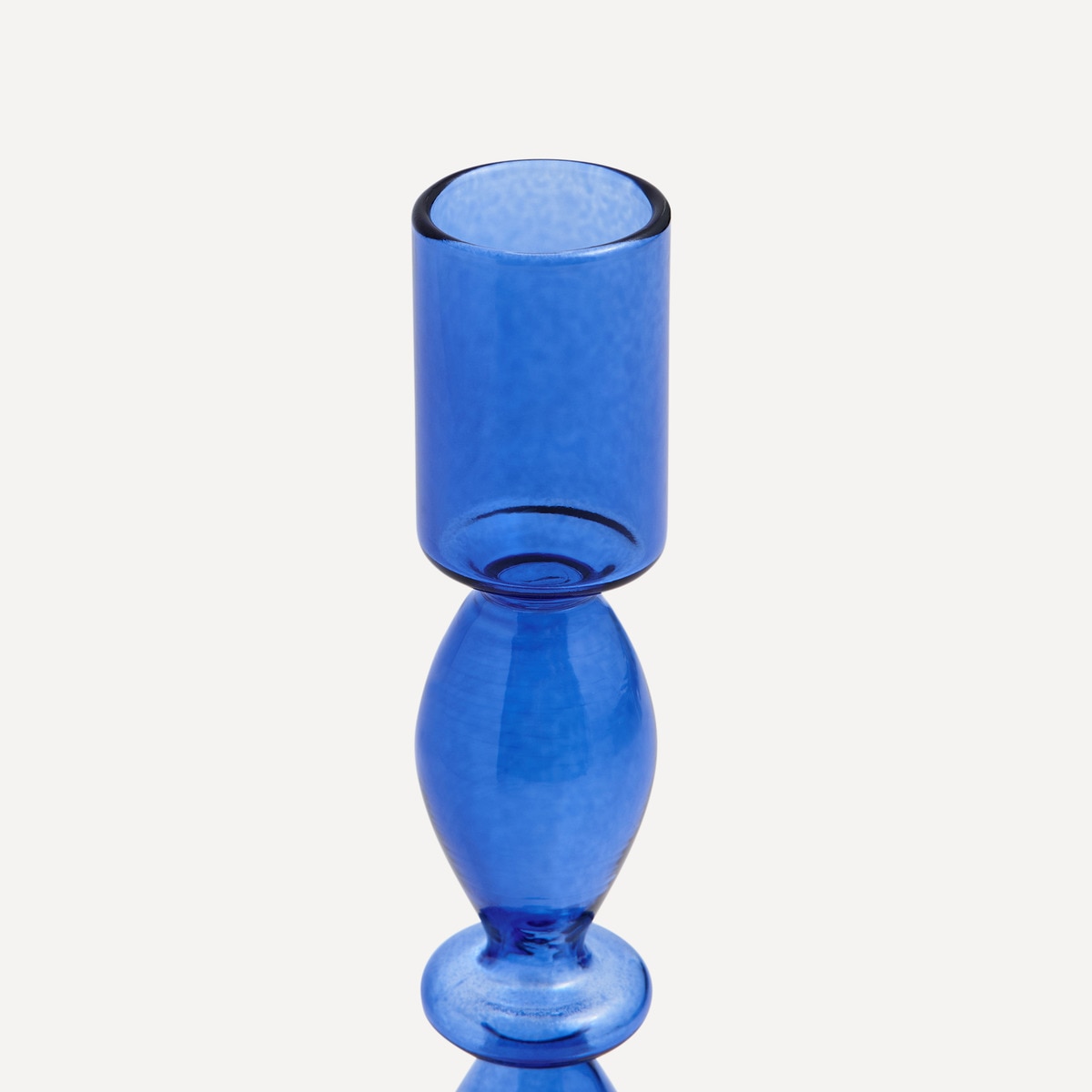Candelabro de Borossilicato - Azul Azul-3