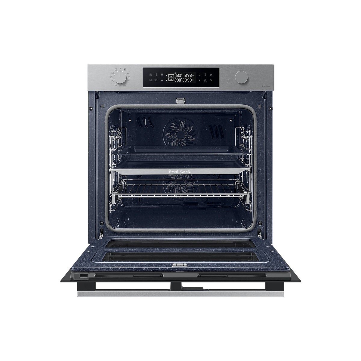 Forno Multifunções Samsung NV7B4550VAS/U3 Pirolítico Dual Cook Flex com Wi-fi de 76 Litros - Aço Inoxidável Aço inoxidável-3