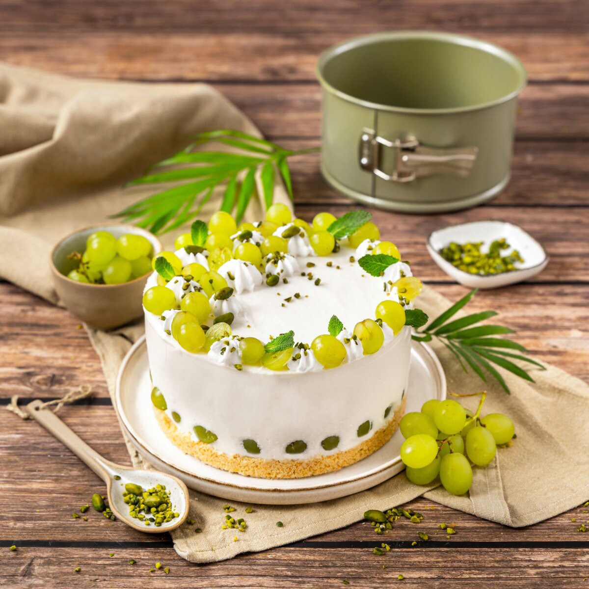 Molde desmontable redondo Green Vision Zenker Verde-4