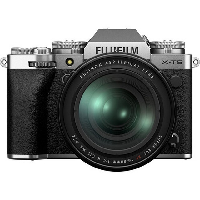Imagem 0 de Câmara Evil Fujifilm X-T5 prata + Objetiva Fujinon XF16-80mmF4 R OIS WR