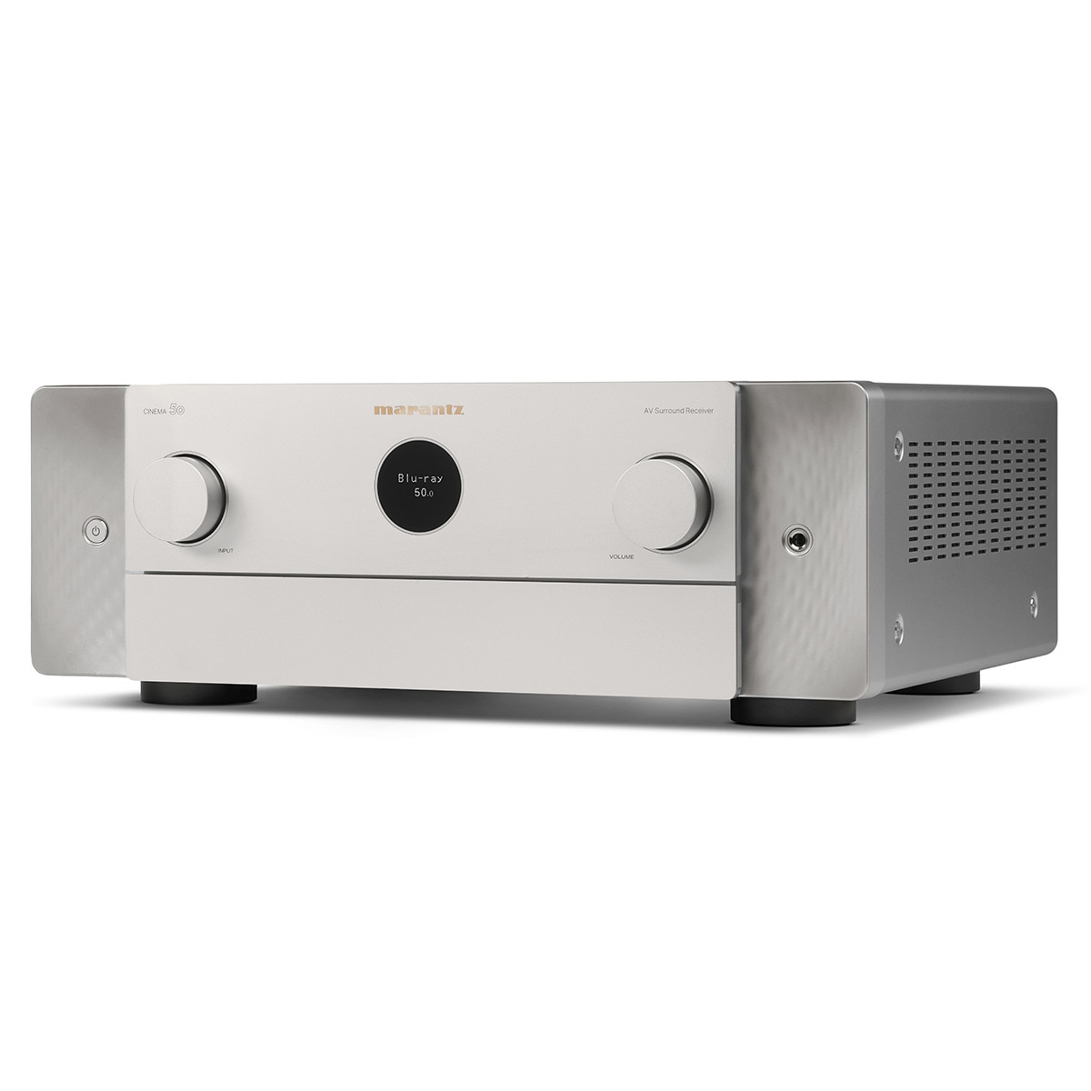 Receptor AV Marantz CINEMA 50, 9.4, 110w por canal, plata Plata-3