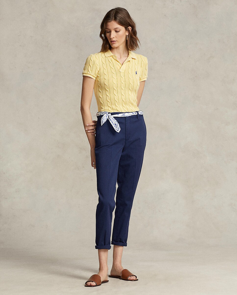 Pantalon chino droit