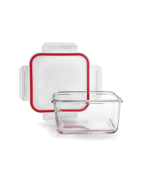 Imagen 0 de Contenedor de vidrio cuadrado 1000 ml