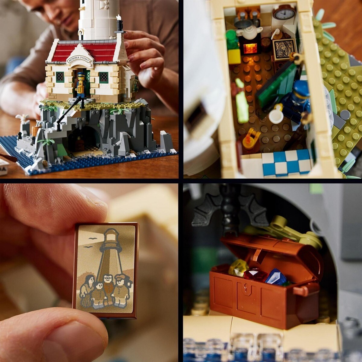 O Farol Motorizado Lego Ideas 5