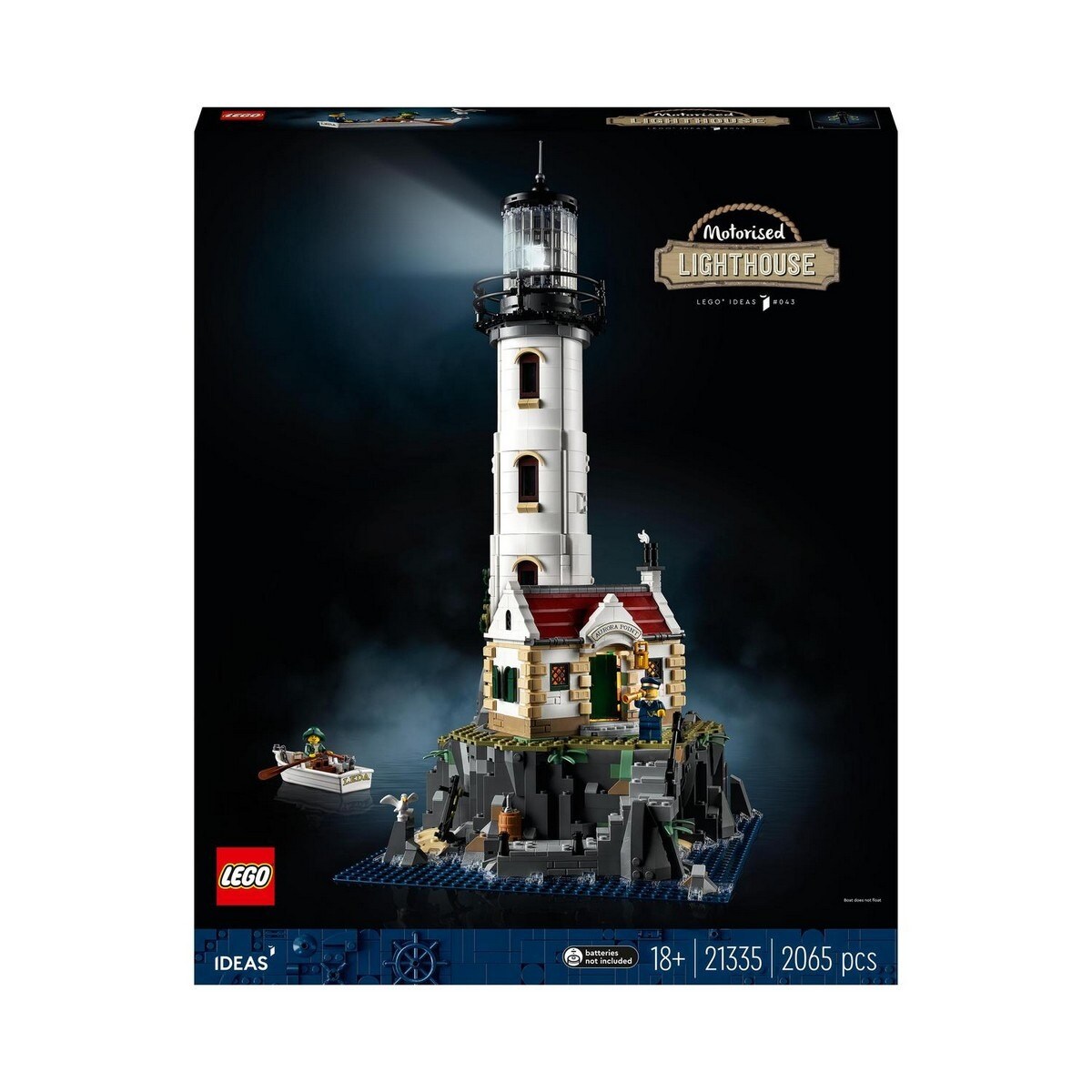O Farol Motorizado Lego Ideas 1