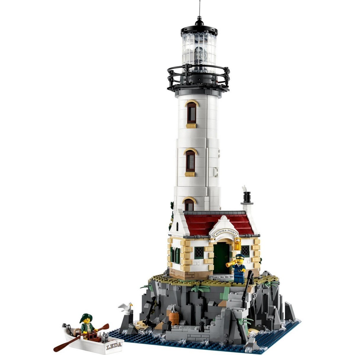 O Farol Motorizado Lego Ideas 7