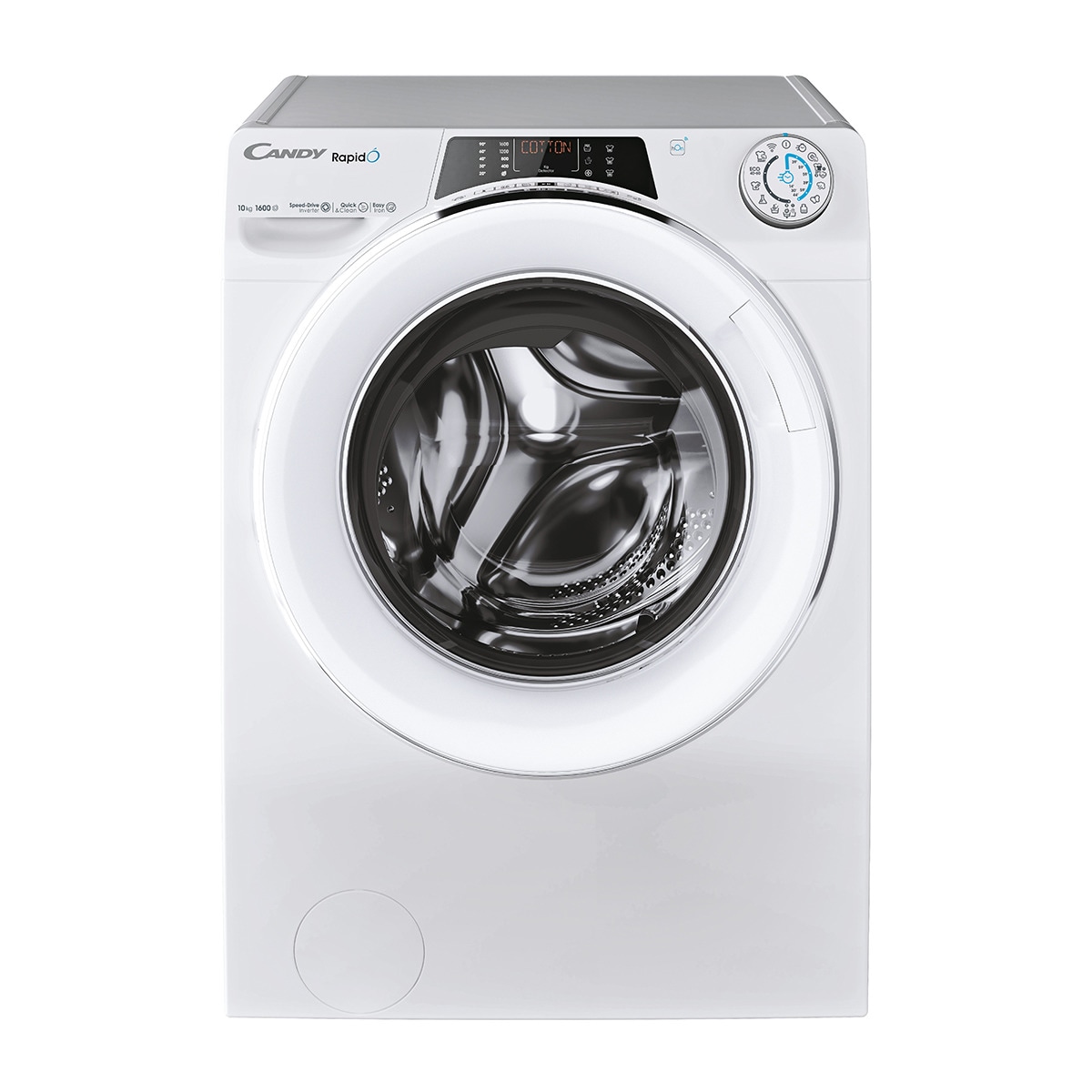 Lavadora Candy 10 kg / 1.600 rpm con WIFI RapidÓ - RO16106DWMCT1-S Blanco-2