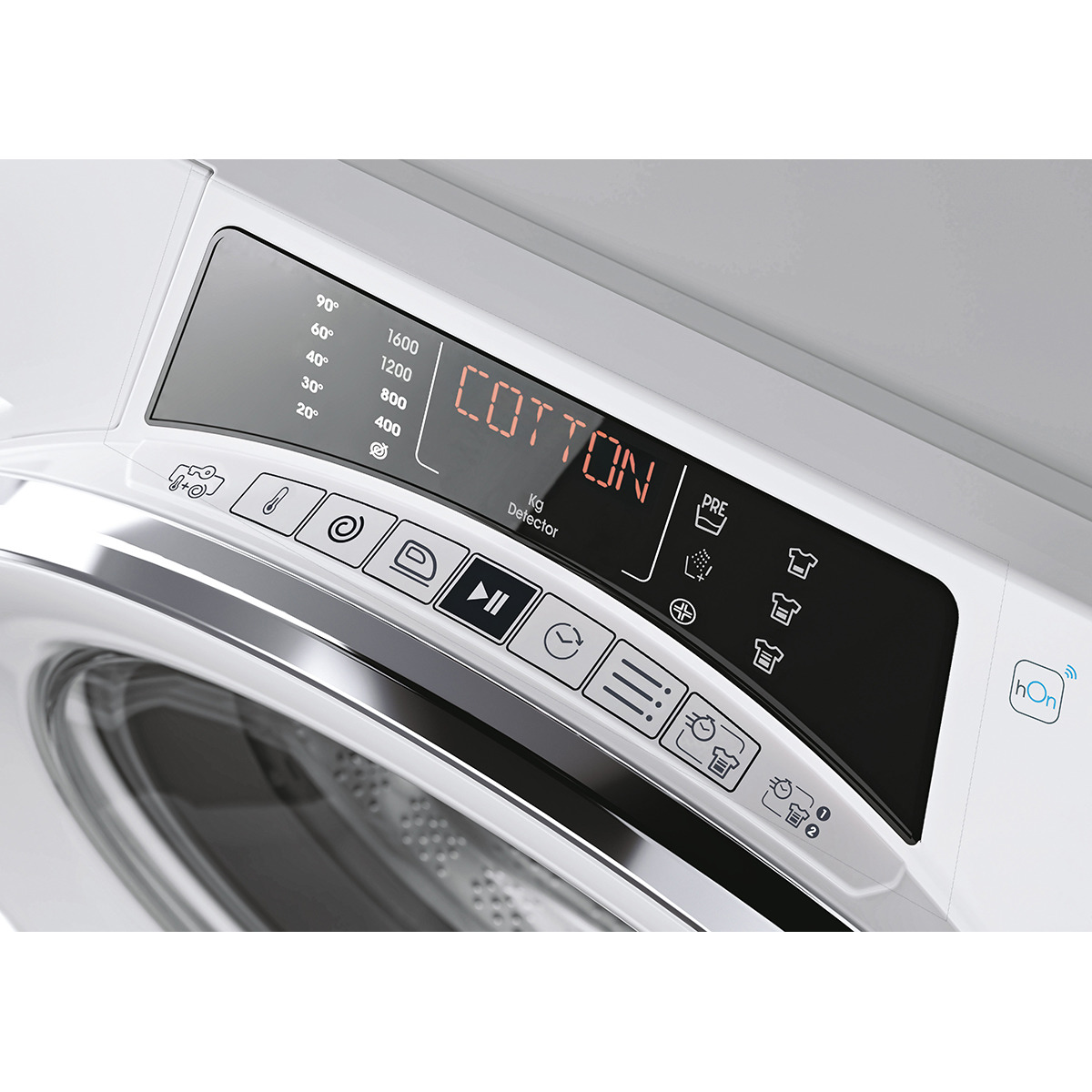 Lavadora Candy 10 kg / 1.600 rpm con WIFI RapidÓ - RO16106DWMCT1-S Blanco-5