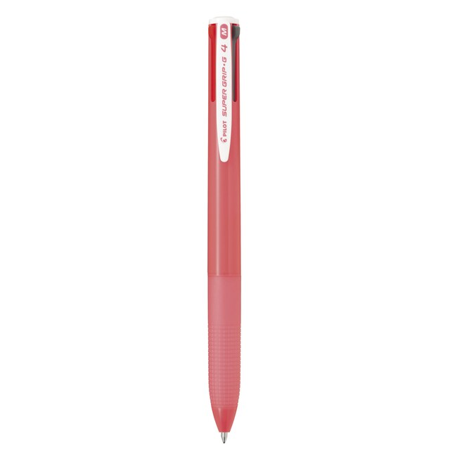 Imagen 0 de Bolígrafo Super Grip 4 Colores Pilot rosa