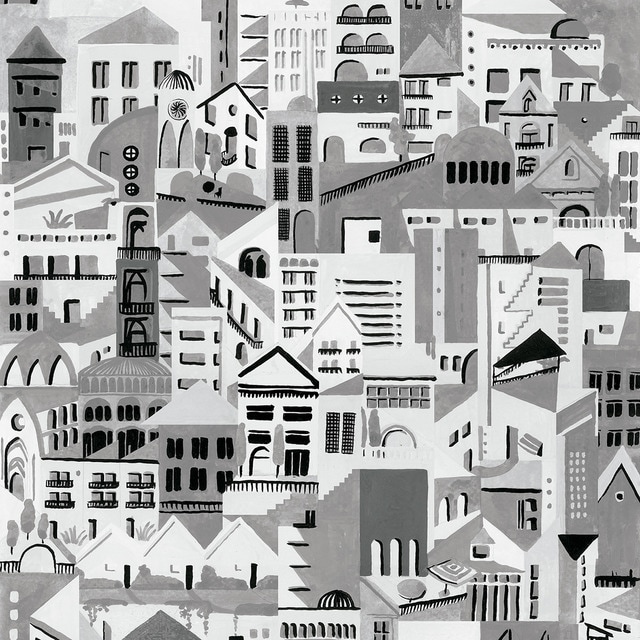 Imagen 0 de Papel pintado vinílico Villa Ítera Tres Tintas