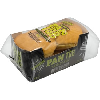 pan burger 4 unidades estuche 292 g - Tgb