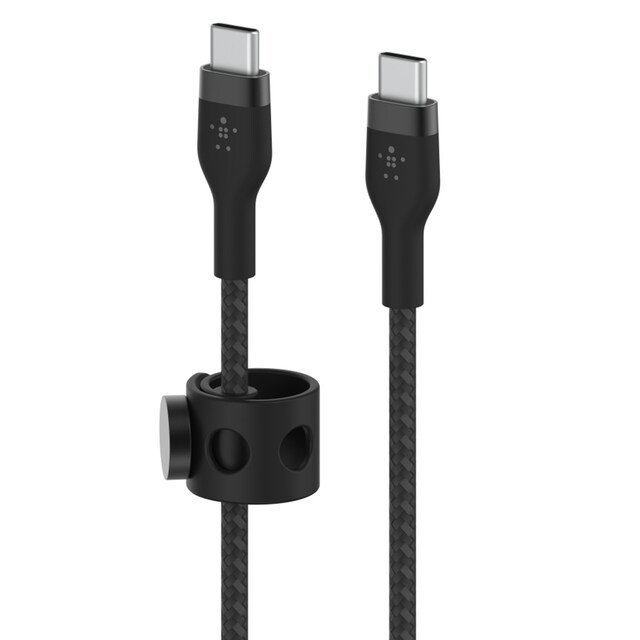 Imagen 0 de Cable USB-C Belkin Boost Charge Pro Flex Negro