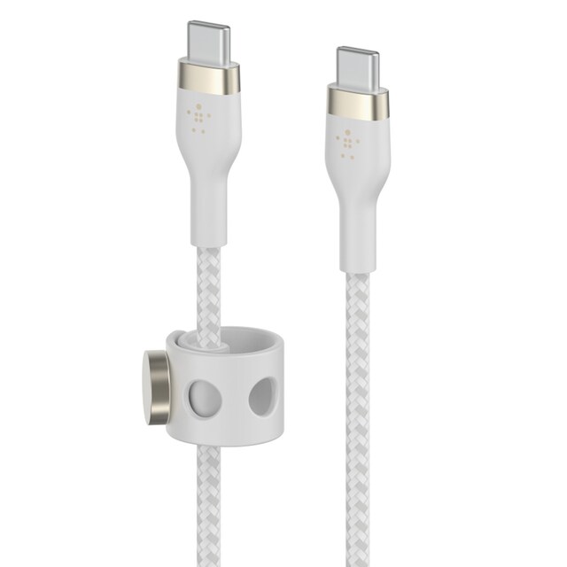Imagen 0 de Cable USB-C Belkin Boost Charge Pro Flex Blanco