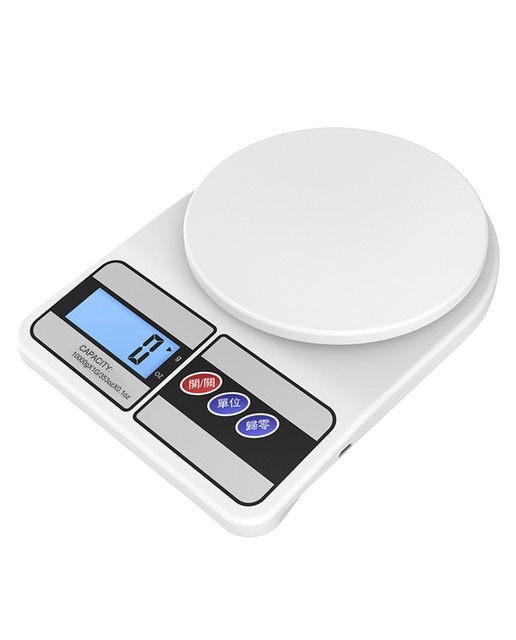 Imagen 0 de Báscula de cocina digital con batería recargable. Precisión de 1 gr. Rango 1 a 1000 gr.