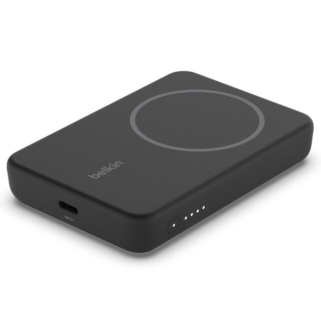 Imagen 0 de Power Bank inalámbrica Belkin magnética 5K con soporte