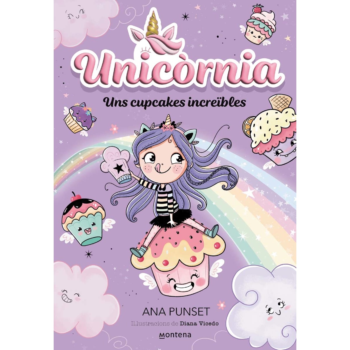 Unicòrnia 4 - Uns cupcakes increïbles: Primeres lectures en català (Capa mole) 1