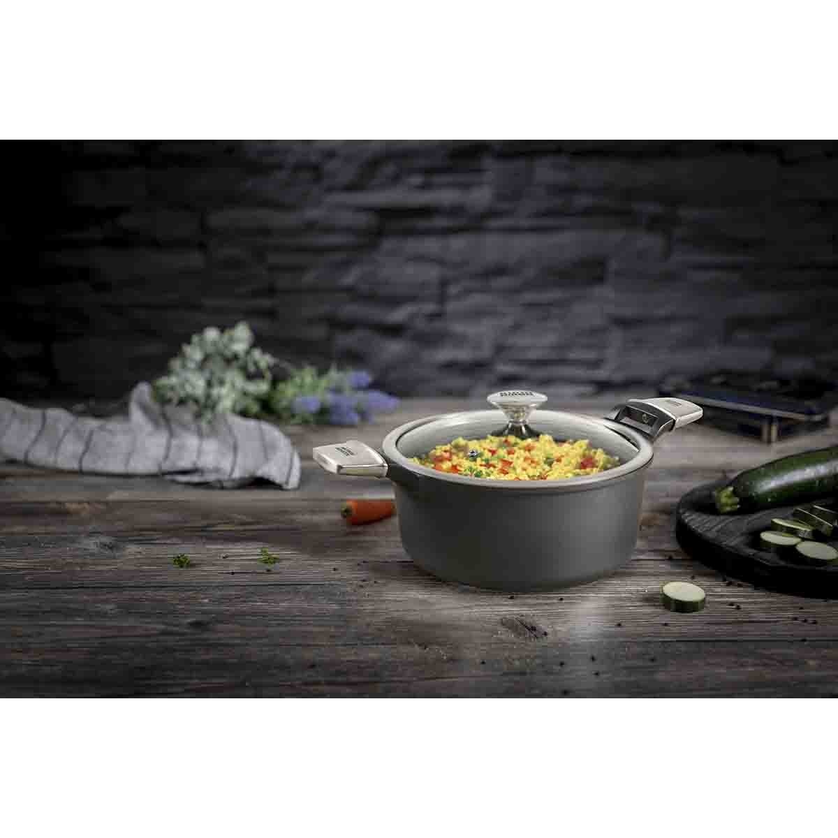 Kuhn Rikon Caquelon 32299 Fonte Noire – Le Meilleur Pour Une Fondue Suisse Authentique Et Onctueuse !