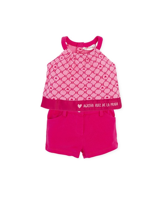 Imagen 0 de Conjunto dos piezas con top y short