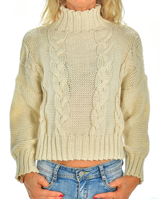 Imagen 0 de Jersey cuello alto