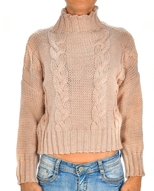 Imagen 0 de Jersey cuello alto