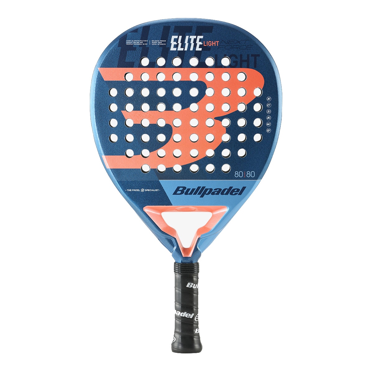 Raquete de Padel de Mulher Elite Light 23 Azul / Laranja-1