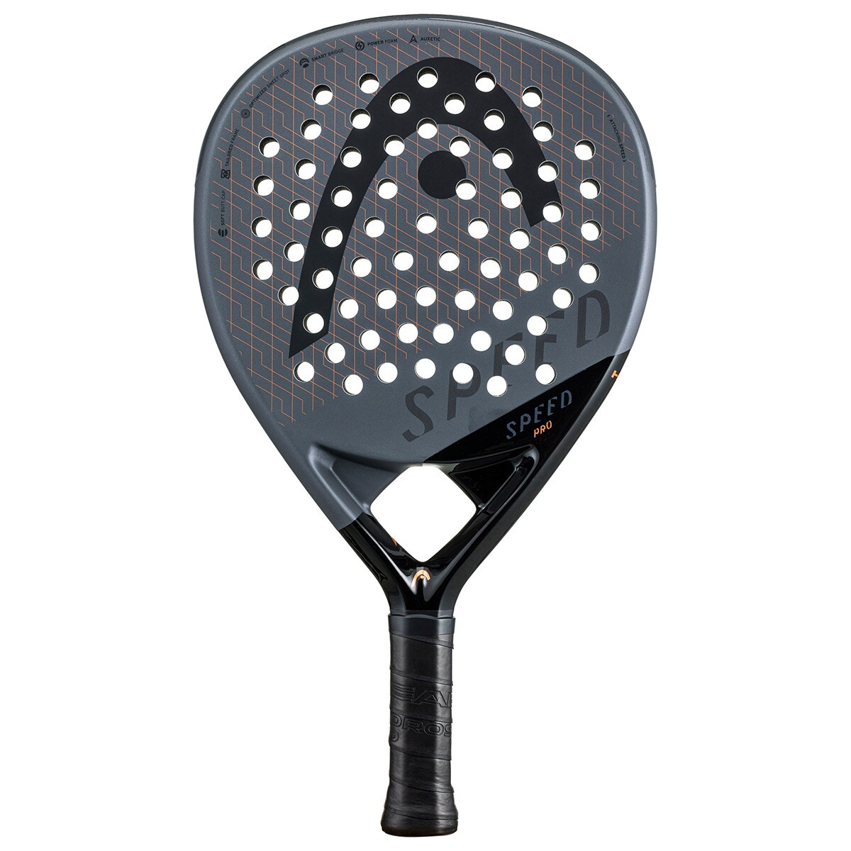 Raquete de Padel Speed Pro 2023 Preto / Cinzento-1