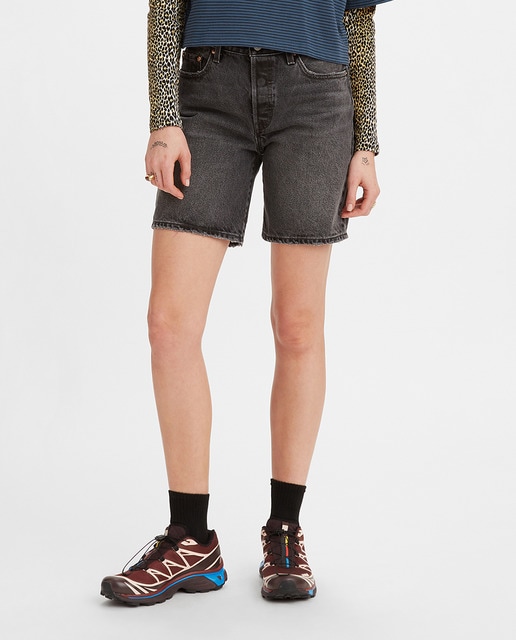 Imagen 0 de Short vaquero de mujer 501® '90, lavado oscuro